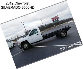 2012 Chevrolet SILVERADO 3500HD