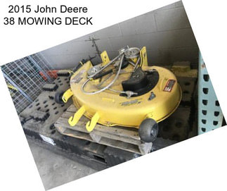 2015 John Deere 38\