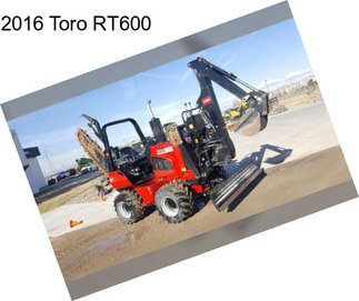 2016 Toro RT600