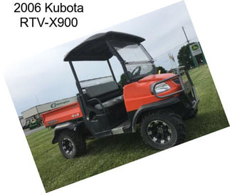 2006 Kubota RTV-X900