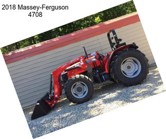 2018 Massey-Ferguson 4708