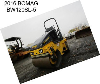 2016 BOMAG BW120SL-5