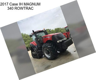 2017 Case IH MAGNUM 340 ROWTRAC