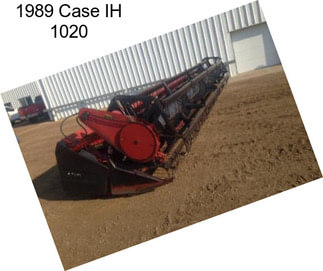 1989 Case IH 1020