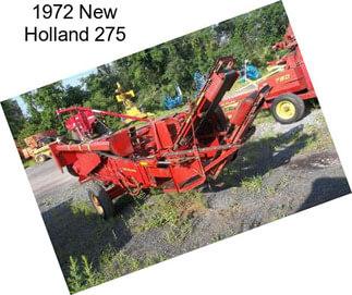 1972 New Holland 275