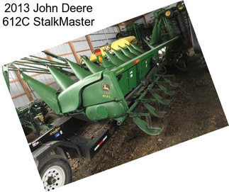 2013 John Deere 612C StalkMaster