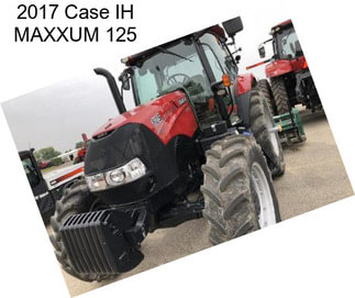 2017 Case IH MAXXUM 125