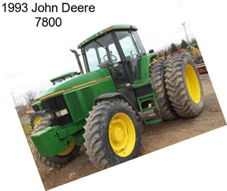 1993 John Deere 7800