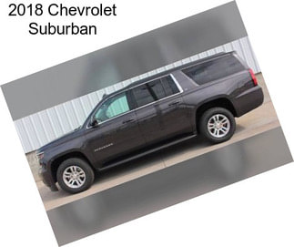 2018 Chevrolet Suburban