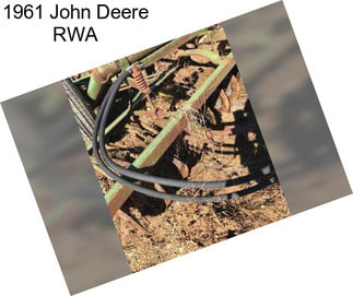 1961 John Deere RWA