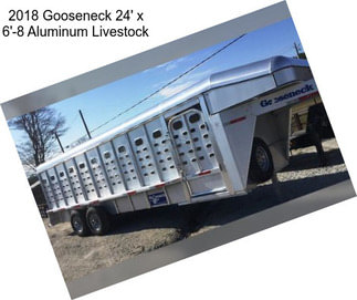 2018 Gooseneck 24\' x 6\'-8\