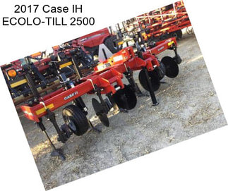 2017 Case IH ECOLO-TILL 2500