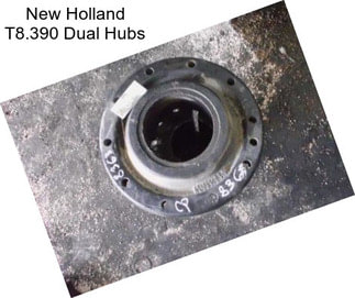 New Holland T8.390 Dual Hubs