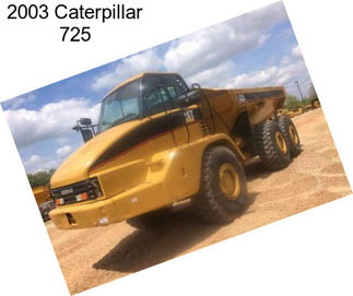 2003 Caterpillar 725