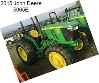 2015 John Deere 5065E