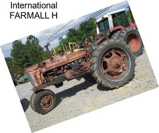 International FARMALL H