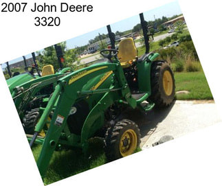 2007 John Deere 3320