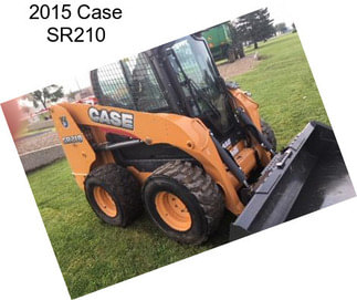 2015 Case SR210