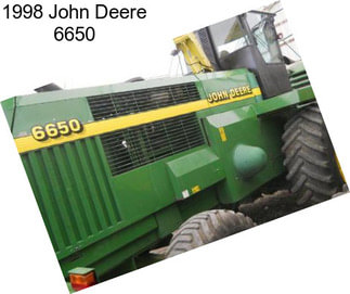 1998 John Deere 6650