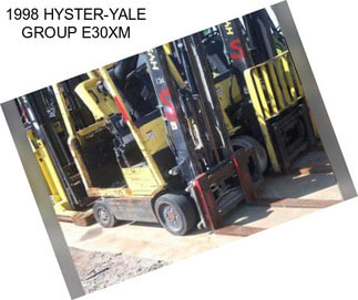 1998 HYSTER-YALE GROUP E30XM