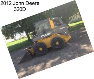 2012 John Deere 320D