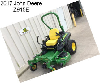 2017 John Deere Z915E