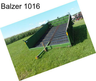 Balzer 1016