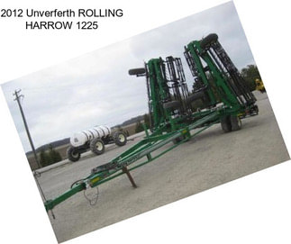 2012 Unverferth ROLLING HARROW 1225