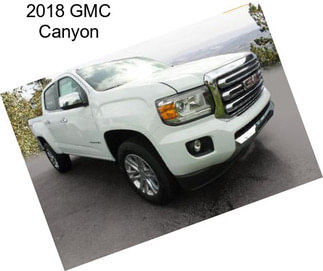 2018 GMC Canyon