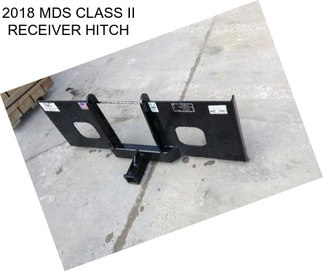 2018 MDS CLASS II RECEIVER HITCH