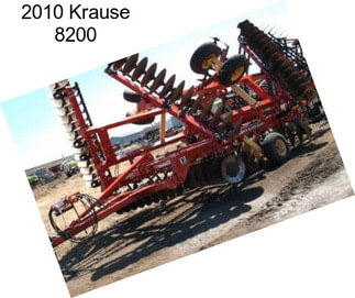 2010 Krause 8200