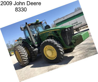 2009 John Deere 8330