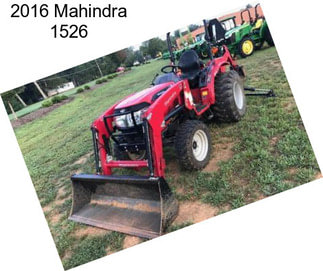 2016 Mahindra 1526