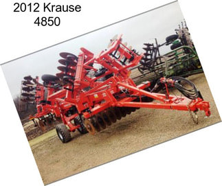2012 Krause 4850