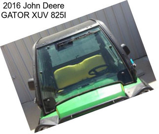 2016 John Deere GATOR XUV 825I