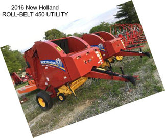 2016 New Holland ROLL-BELT 450 UTILITY