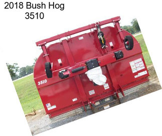 2018 Bush Hog 3510