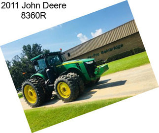 2011 John Deere 8360R