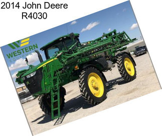 2014 John Deere R4030