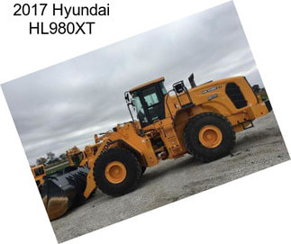 2017 Hyundai HL980XT