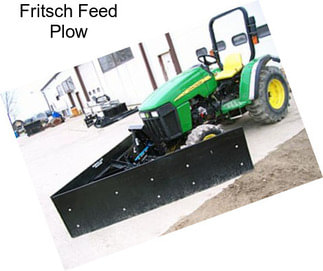 Fritsch Feed Plow