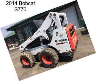 2014 Bobcat S770