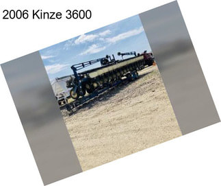 2006 Kinze 3600