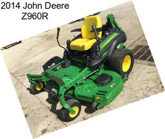 2014 John Deere Z960R