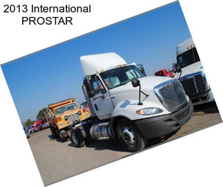 2013 International PROSTAR