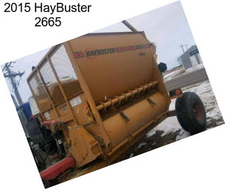 2015 HayBuster 2665