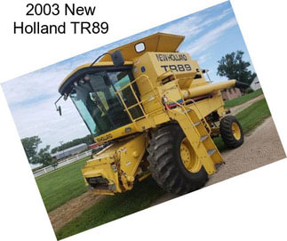 2003 New Holland TR89