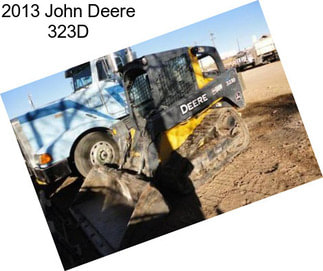 2013 John Deere 323D