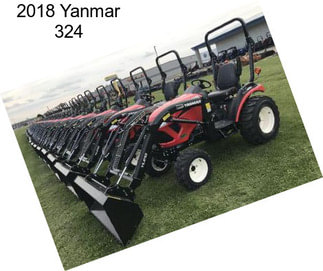 2018 Yanmar 324