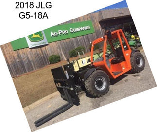 2018 JLG G5-18A